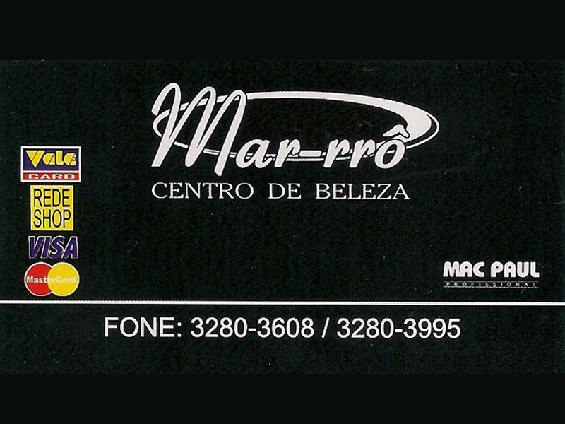 Logo de MAR- RRÔ CENTRO DE BELEZA