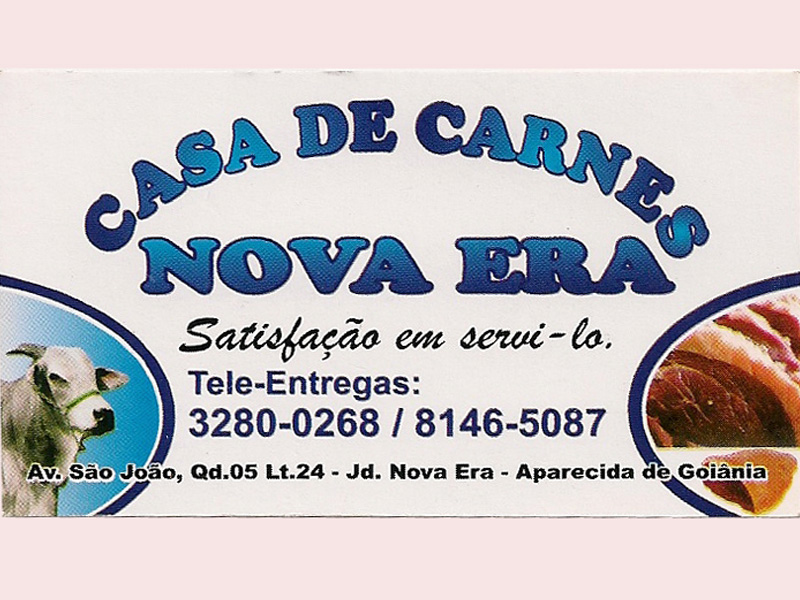 Logo de CASA DE CARNES NOVA ERA