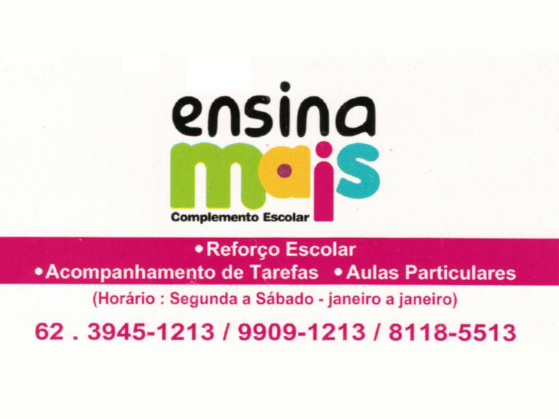 Logo de ENSINA MAIS