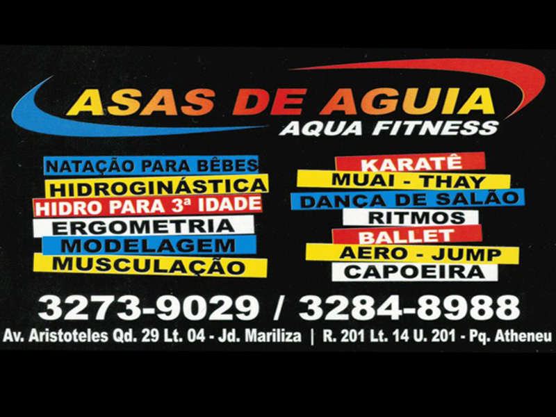 Logo de ACADEMIA ASAS DE ÁGUIA AQUA FITNESS