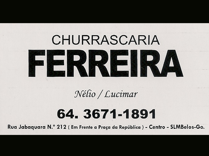Logo de CHURRASCARIA FERREIRA