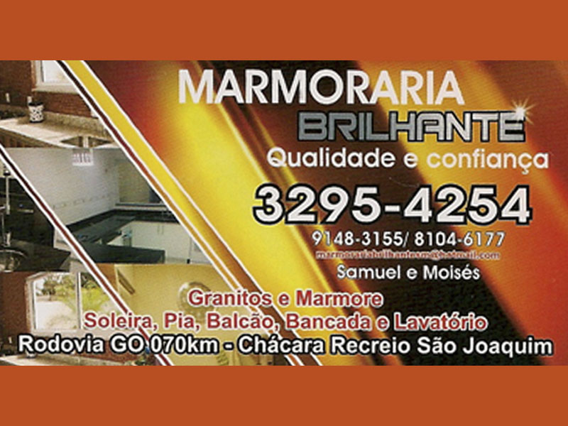 Logo de MARMORARIA BRILHANTE