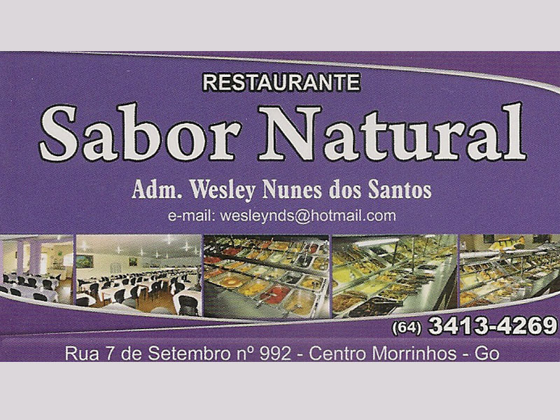 Logo de RESTAURANTE SABOR NATURAL