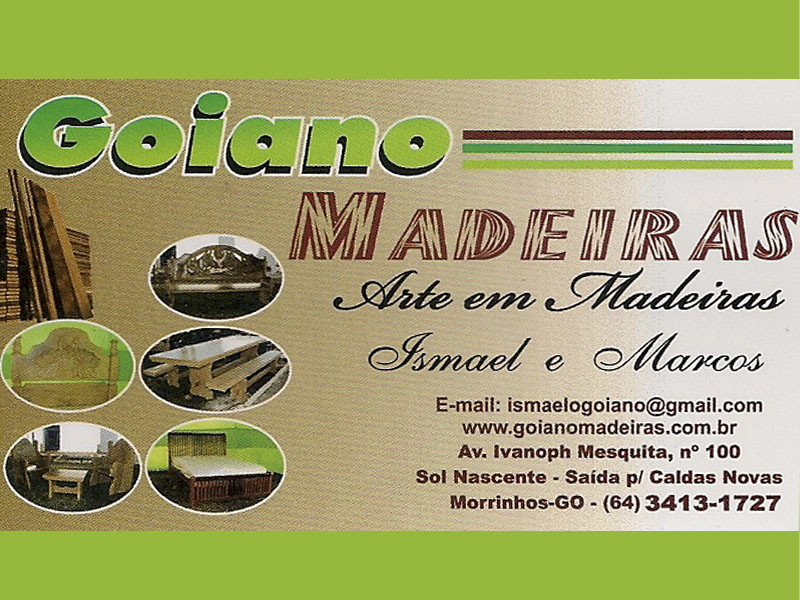 Logo de GOIANO MADEIRAS