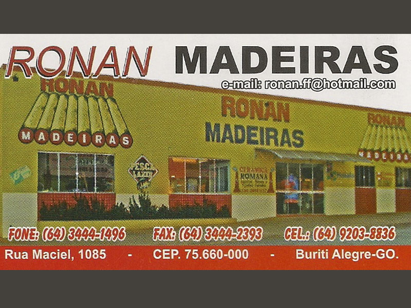 Logo de RONAN MADEIRAS