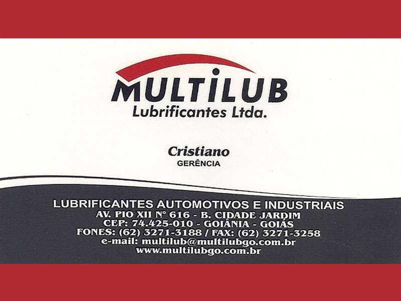 Logo de MULTILUB LUBRIFICANTES