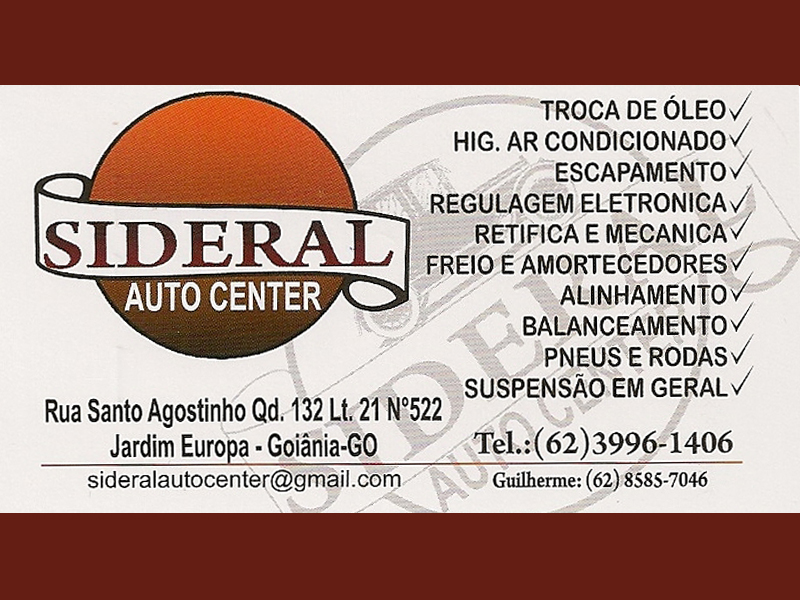 Logo de SIDERAL AUTO CENTER