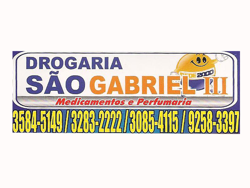 Logo de DROGARIA SÃO GABRIEL III