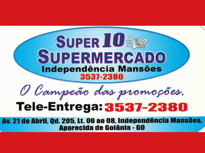 Logo de SUPER 10 SUPERMERCADOS