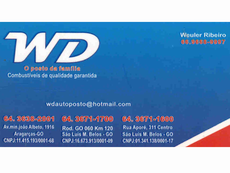 Logo de WD AUTO POSTO