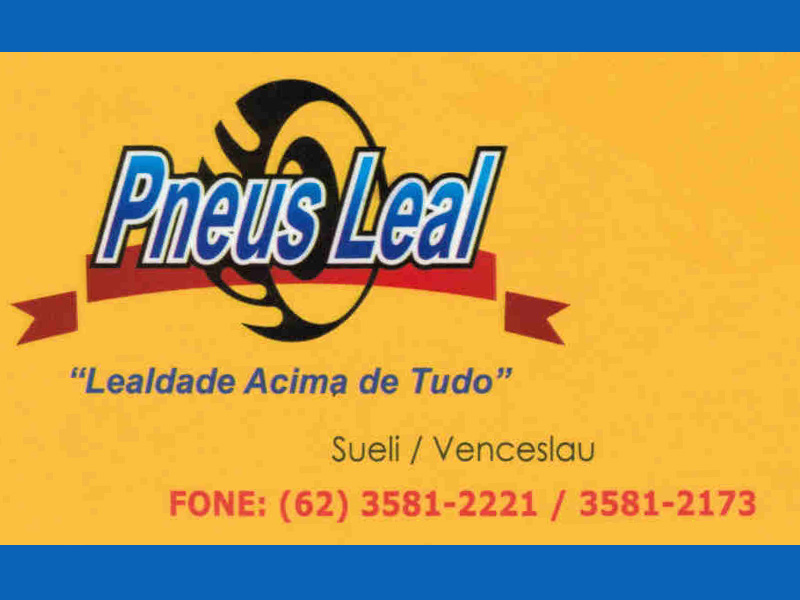 Logo de PNEUS LEAL