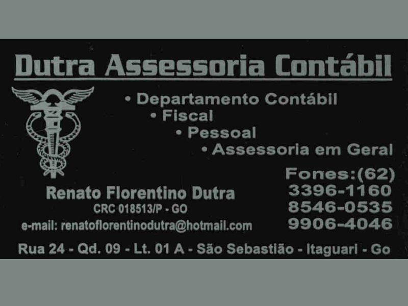 Logo de DUTRA ASSESSORIA CONTÁBIL
