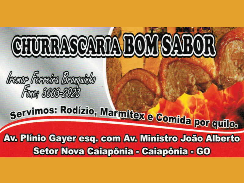 Logo de CHURRASCARIA BOM SABOR