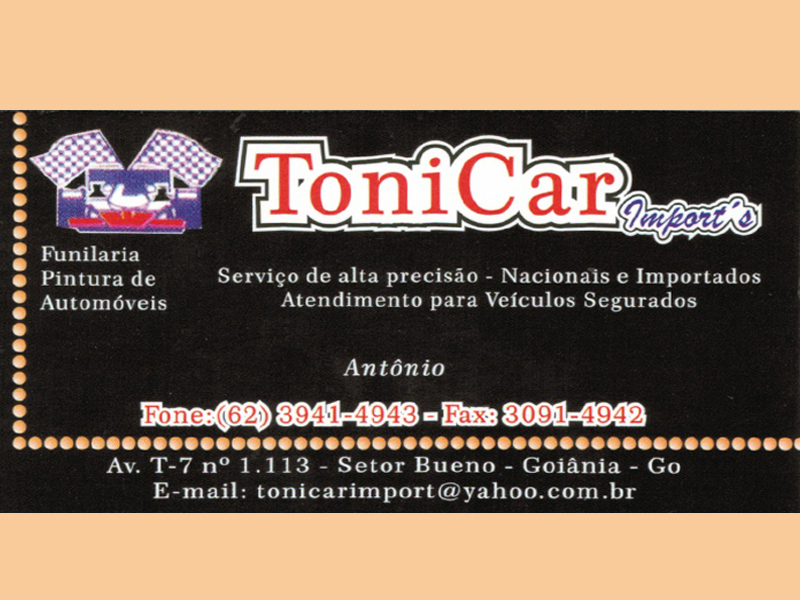 Logo de TONICAR IMPORT’S