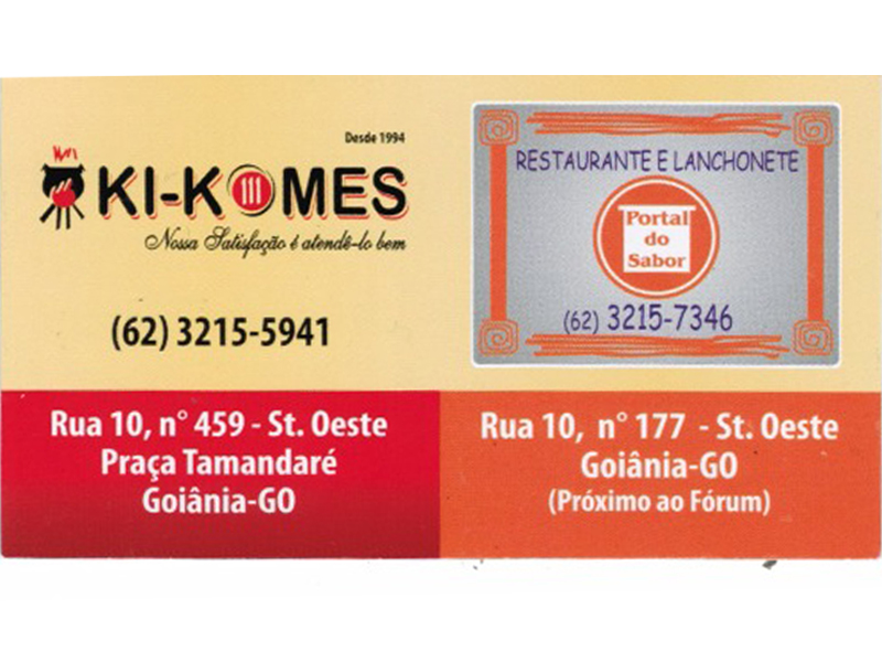 Logo de RESTAURANTE KI KOMES / RESTAURANTE PORTAL DO SABOR