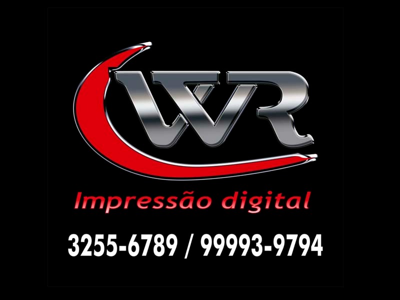 Logo de WR IMPRESSÃO DIGITAL