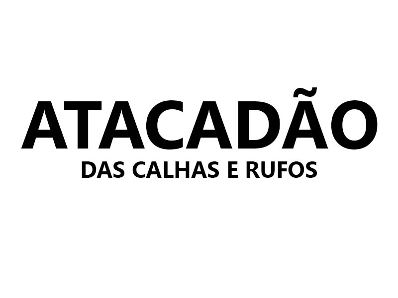 Logo de ATACADÃO DAS CALHAS E RUFOS